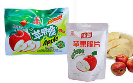 蘋果干鋁箔包裝袋圖片