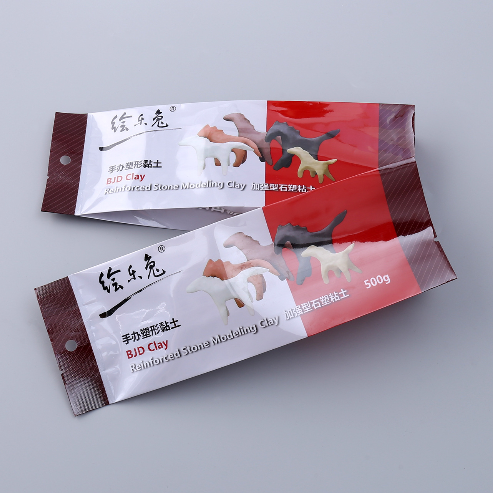 定制彩色造型橡皮泥中封袋 兒童卡通手辦