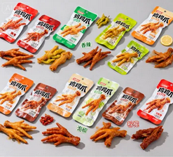 雞爪塑料包裝袋-多風(fēng)格設(shè)計(jì)展示